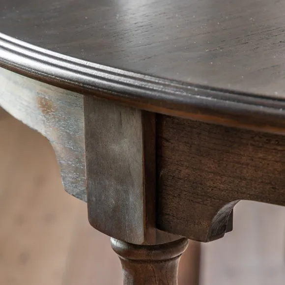 Matola 4-6 Seater Round Extendable Dining Table 2