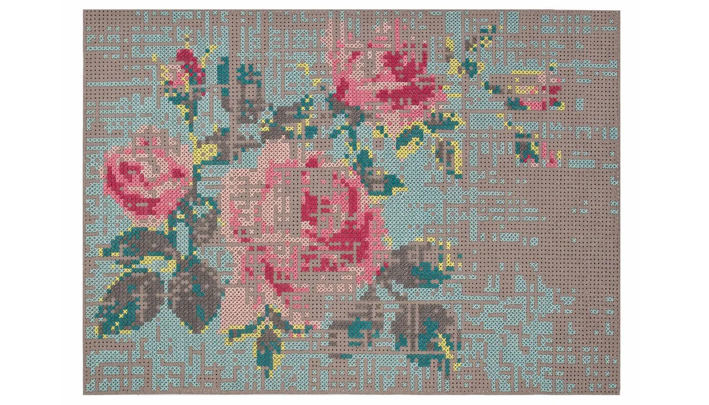Gandia Blasco Canevas Flowers Rug