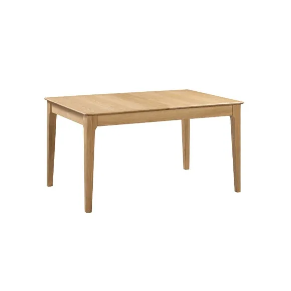 Cotswold 4-6 Seater Rectangular Extendable Dining Table with 6 Chairs, Solid Oak 2