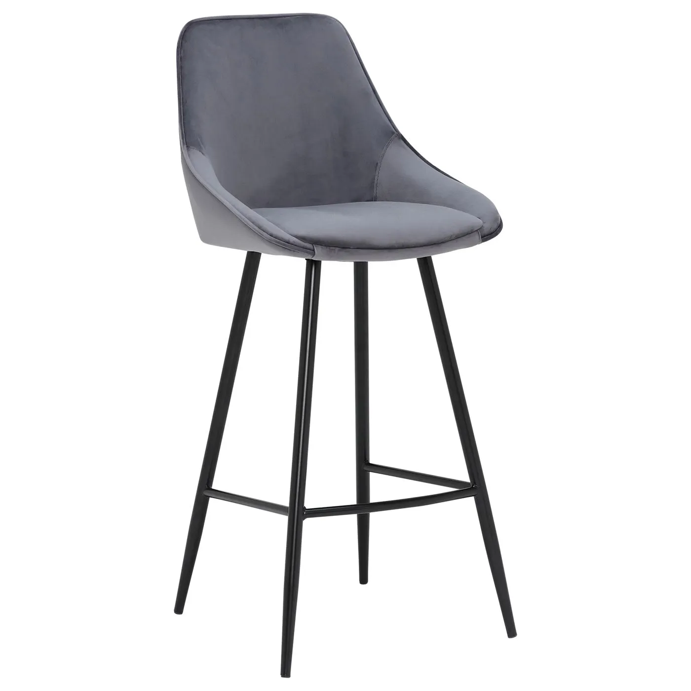 Southbury Bar Stool, Grey