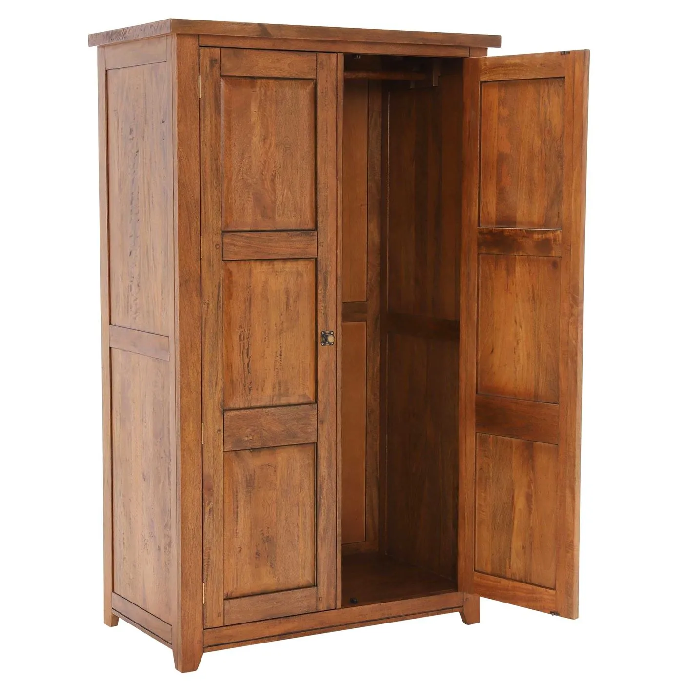 New Frontier 2 Door Wardrobe, Mango Wood | Barker & Stonehouse 5