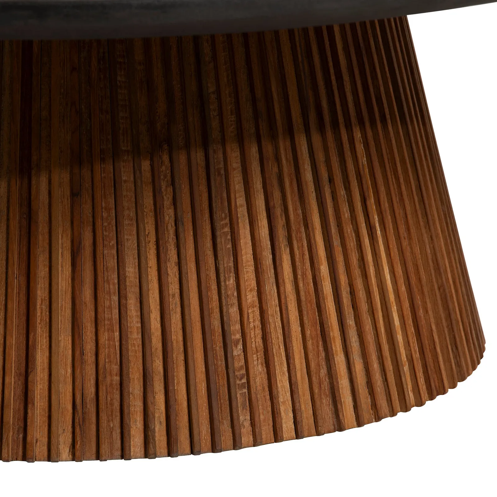 Trinidad Large Round Coffee Table, Round, Teak Wood | Barker & Stonehouse 4