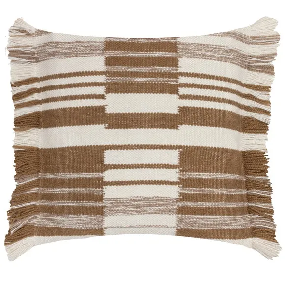 Torode Woven Striped Square Cushion 3