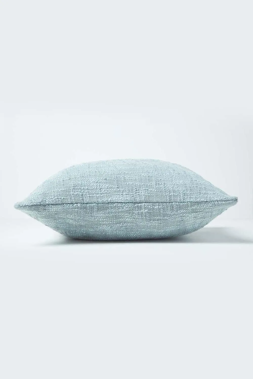 Homescapes Nirvana Cotton Cushion Cover in Grey 2