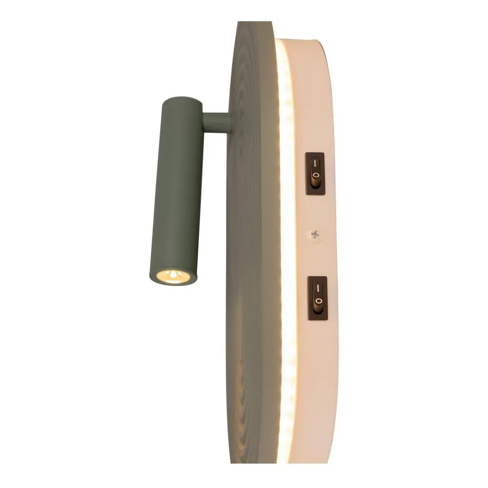 Netlighting Lucide CARMINO Wall light LED 1x14W 2700K Green | Essential 4