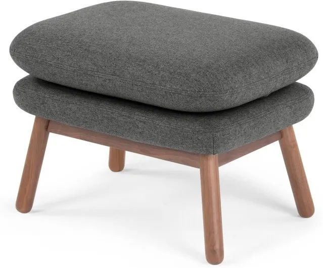 Oslo Footstool, Marl Grey