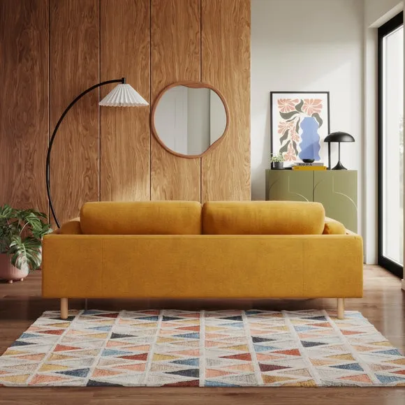 Newton Luxe Chenille 4 Seater Sofa 3