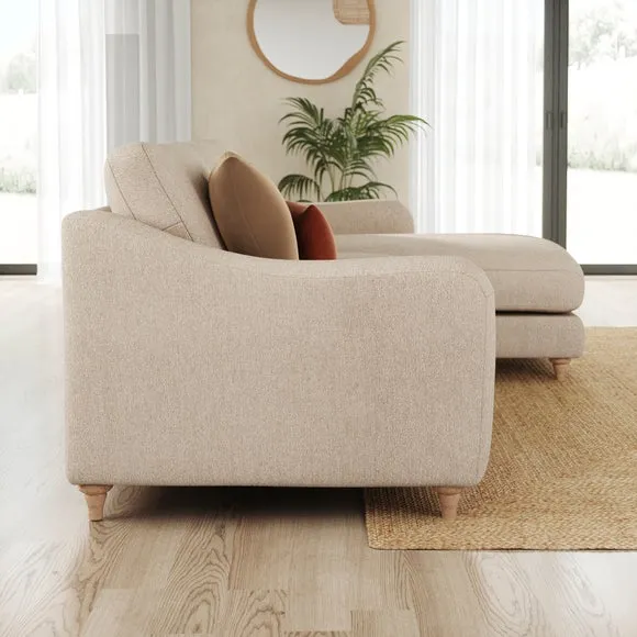Hattie Cosy Weave Corner Chaise Sofa 2