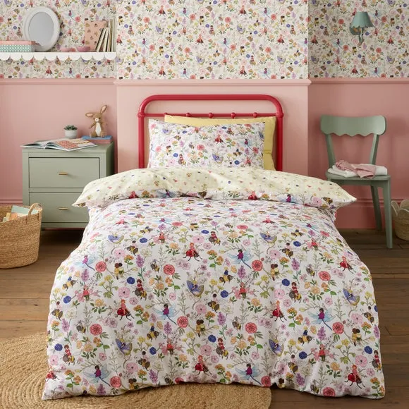 Belle & Boo Garden Friends 100% Cotton Quilt Cover and Pillowcase Set 1
