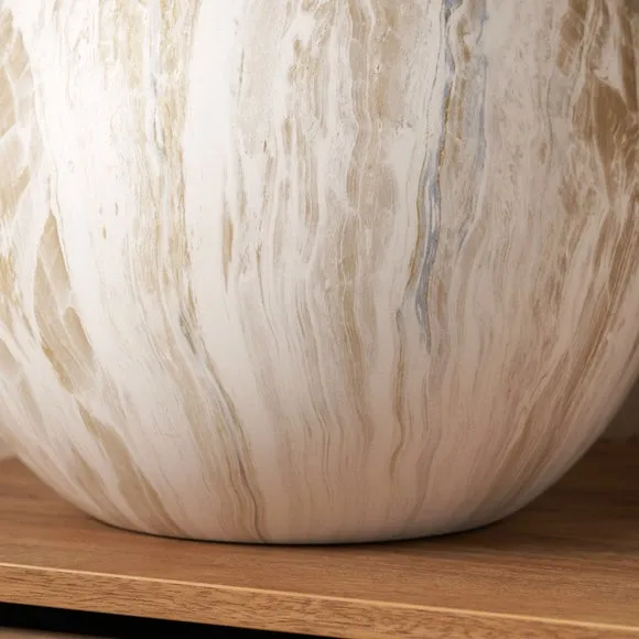 Pacific Lifestyle Viejo Large Stone Effect Ceramic Table Lamp 6