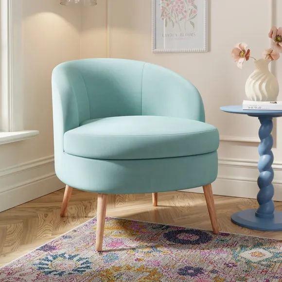 Marcie Luxe Velvet Cocktail Chair
