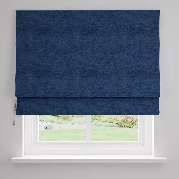 Genoa Chenille Blackout Roman Blind 3
