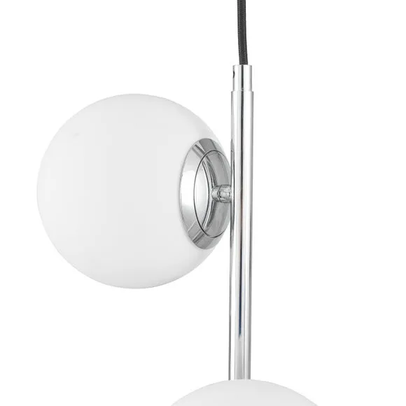 Asterope 3 Light Metal Semi Flush Ceiling Light 3