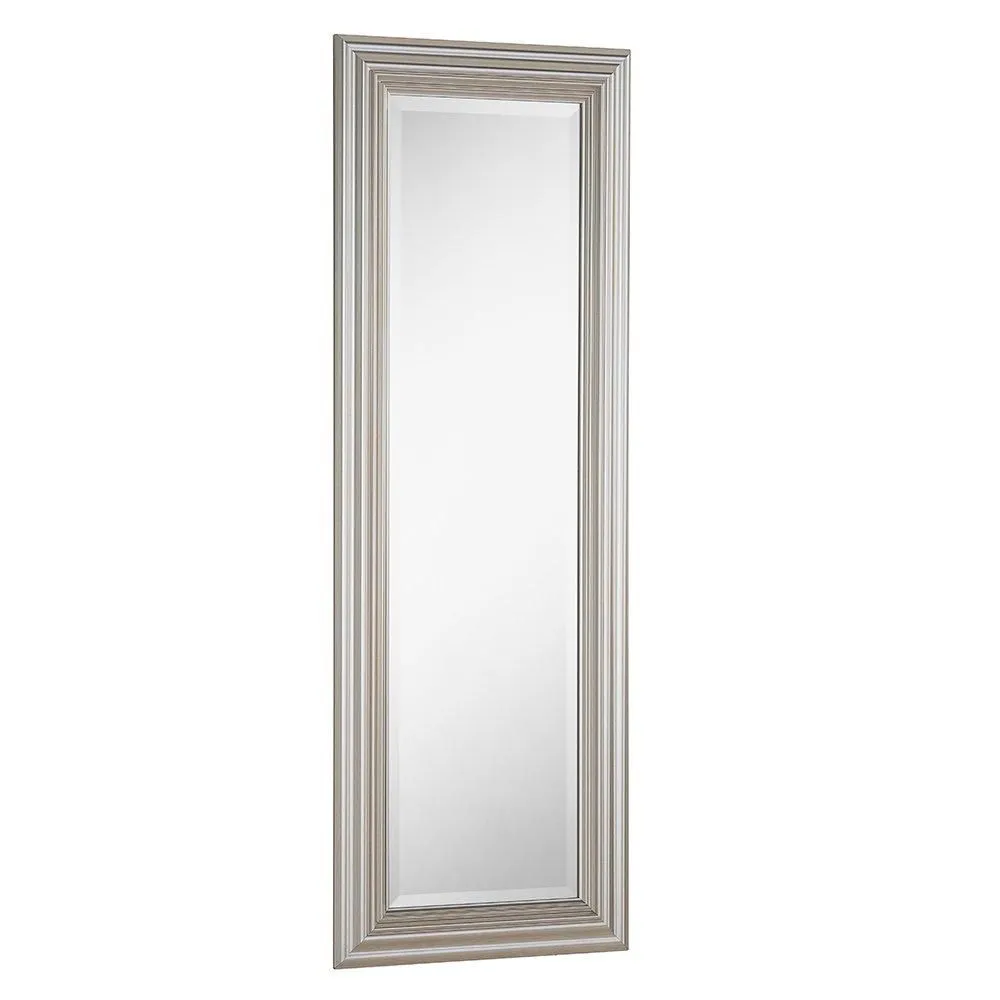 Yearn Mirrors Silvery Champagne dressing Mirror 128.5x44.5cm in Silver 3