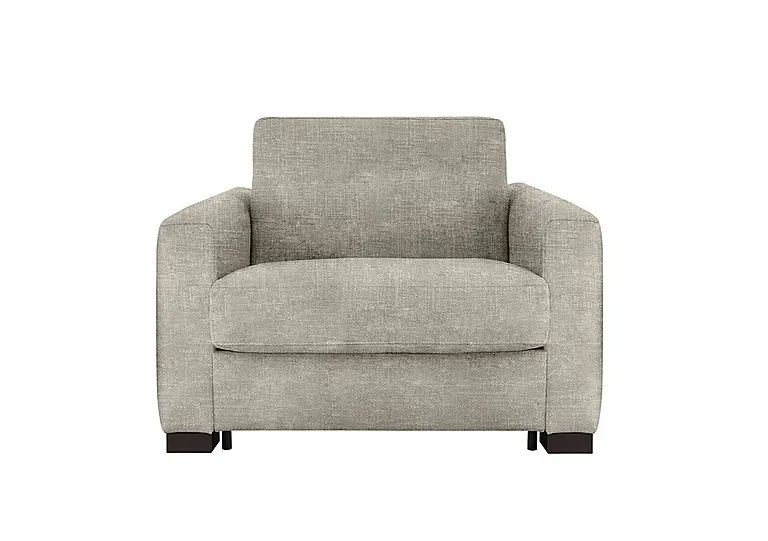 Alcova Fabric Chair Sofa Bed with Box Arms