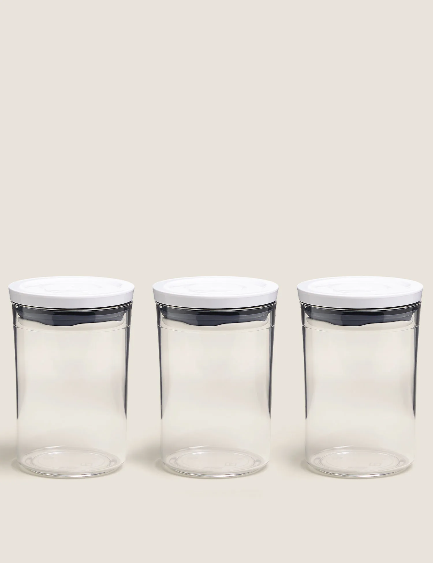 M&S OXO Set of 3 Storage Jars