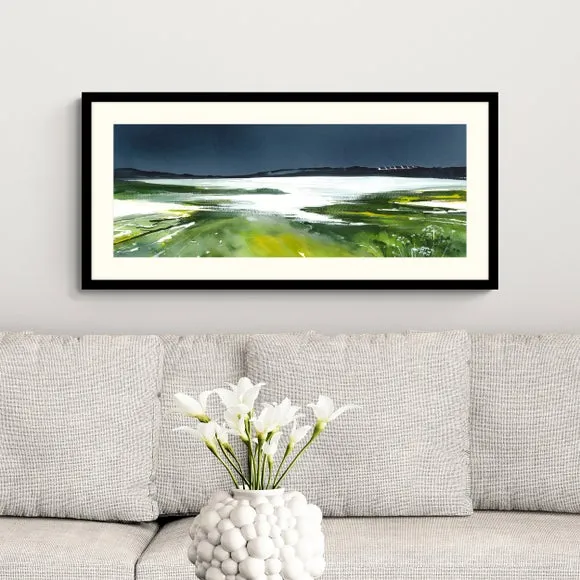 Artko Late Night Walk Framed Print