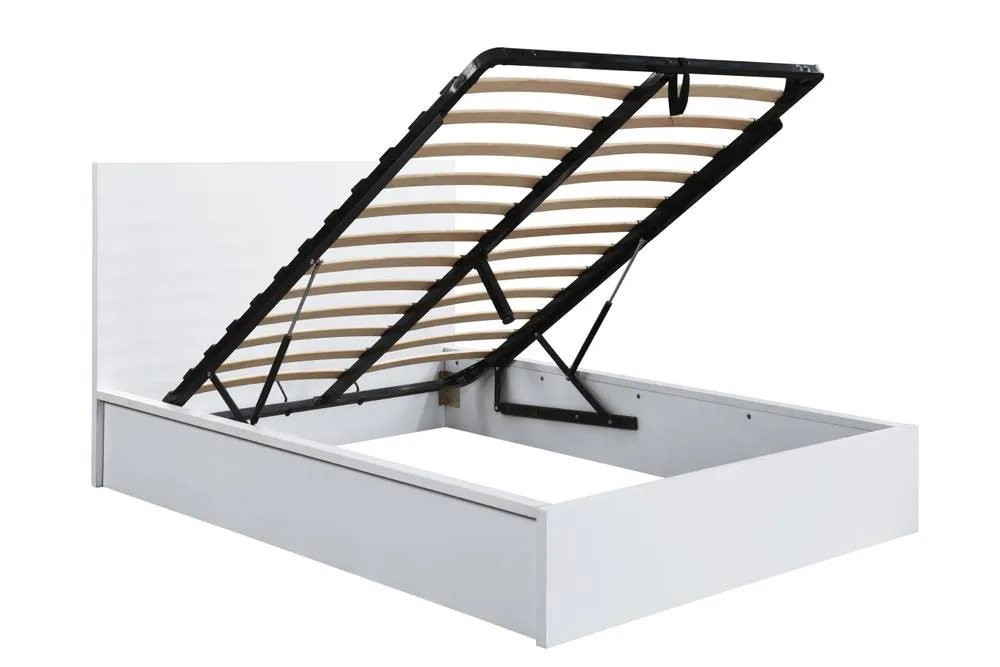 Birlea Ottoman Bed Frame Storage Oslo Gas Lift Black Grey White 5
