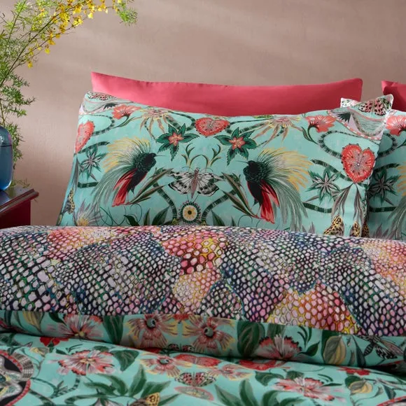 Matthew Williamson Mother Amazon 100% Cotton Duvet Cover & Pillowcase Set 2