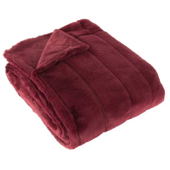 Paoletti Empress Throw Ruby 3
