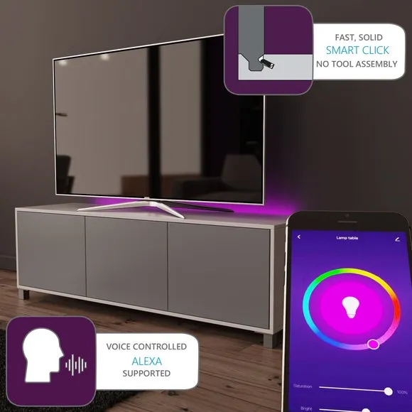 LED Smart Click TV Unit for TVs up to 67"