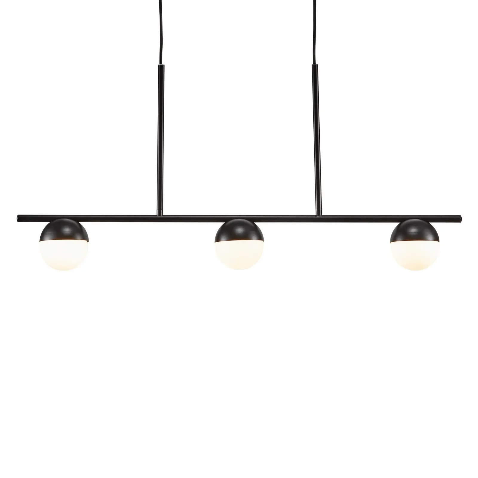 Nordlux Contina Pendant Light Black Metal Dining Room G9 Mains 10cm 4