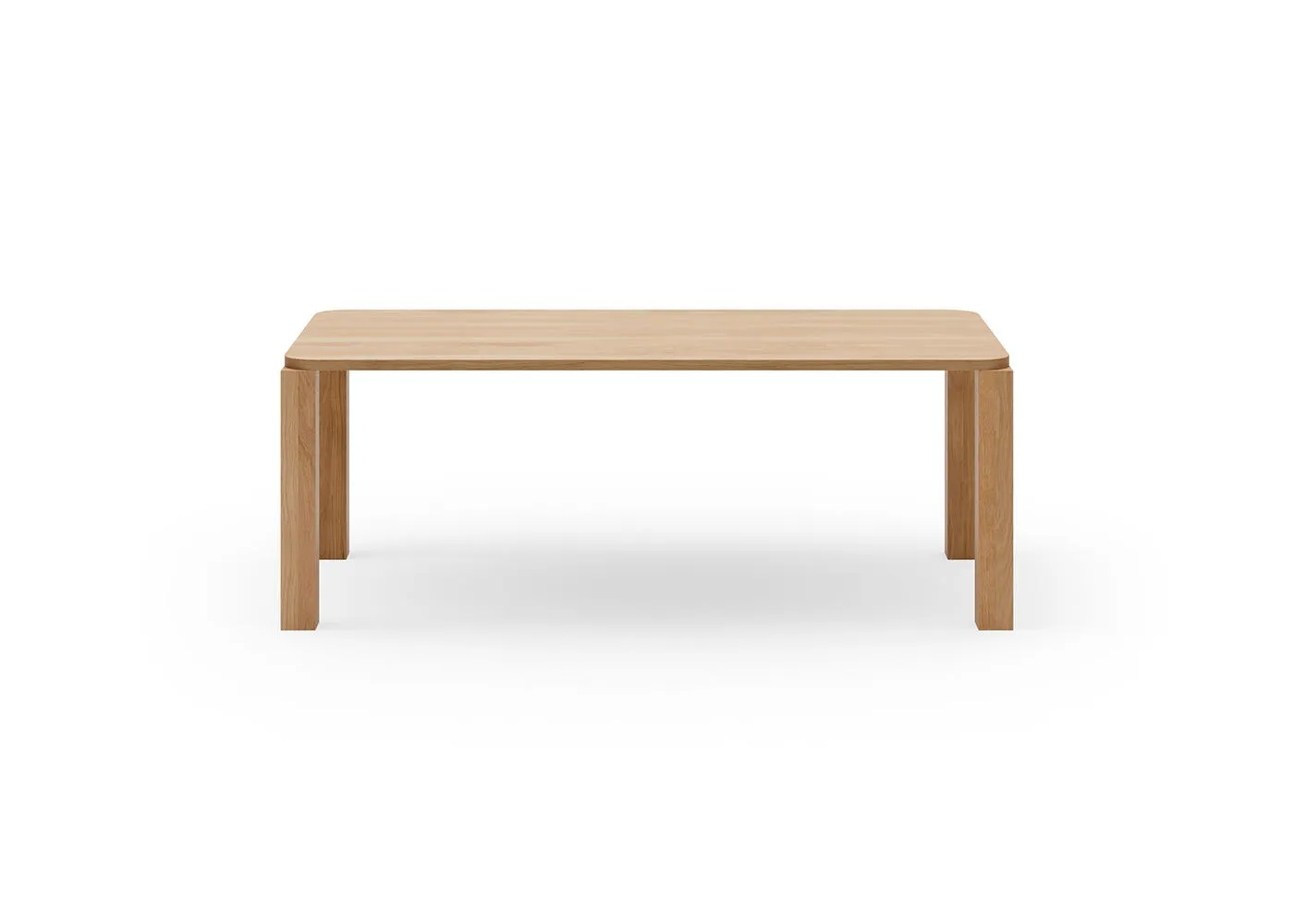 New Works Atlas Dining Table Natural Oak 200 x 95cm