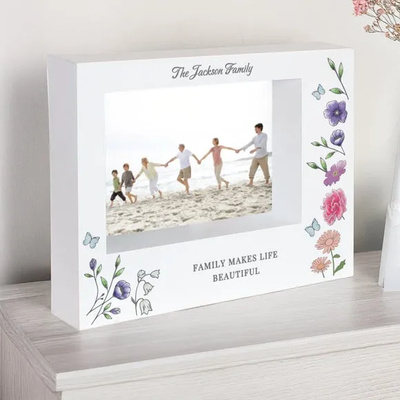 Personalised Wildflower Box Photo Frame 4