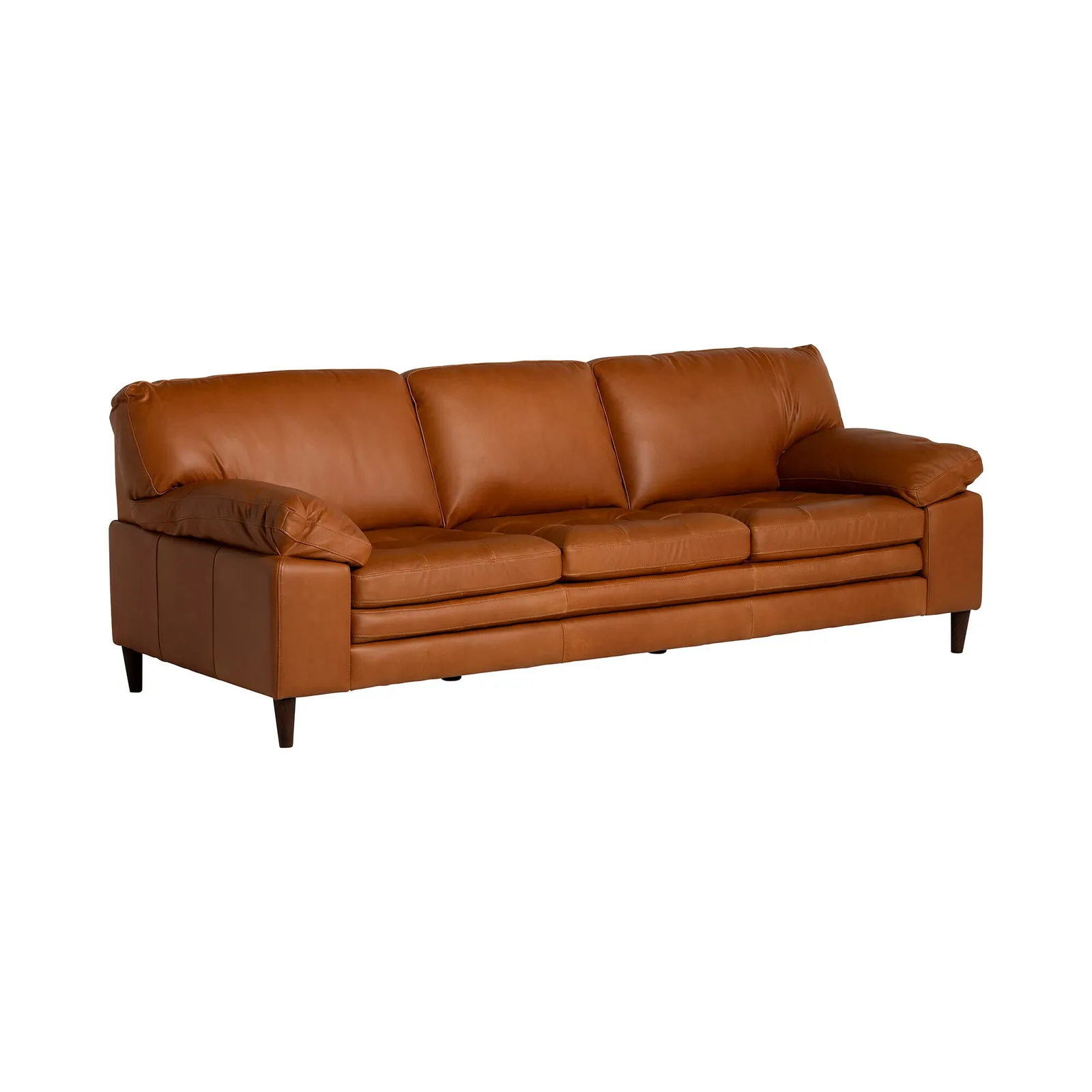 Olson Sofa, Brown Leather | Barker & Stonehouse 3