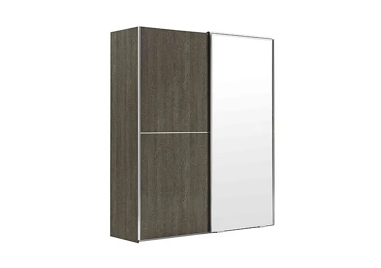 Palazzo 2 Door Sliding Wardrobe with Mirror