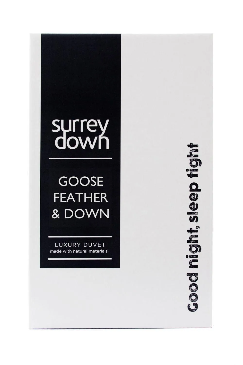 surrey down Goose Feather & Down 13.5tog Duvet in White