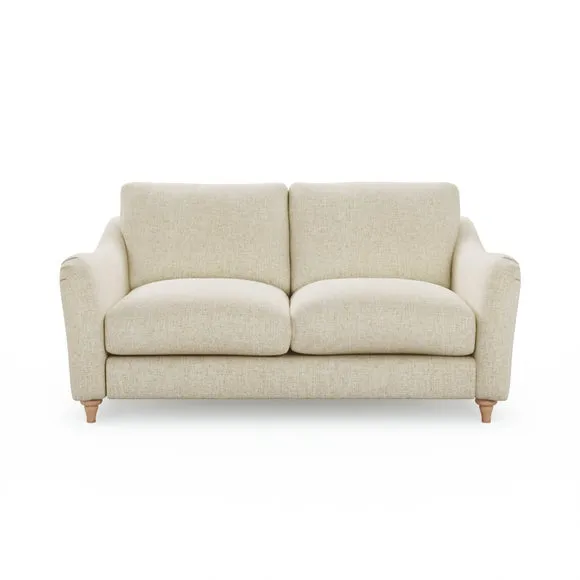 Hattie Slub Faux Linen 2 Seater Sofa 2