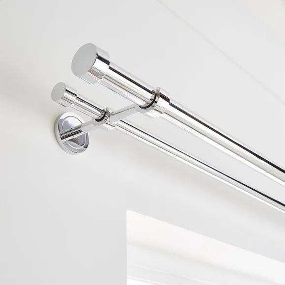 Trinity Double Layer Extendable Metal Curtain Pole 1