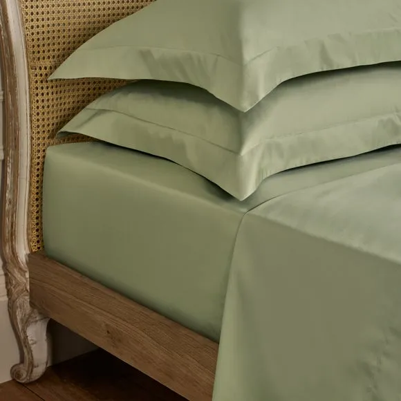 Dorma Luxe Egyptian Cotton Sateen Fitted Sheet 2