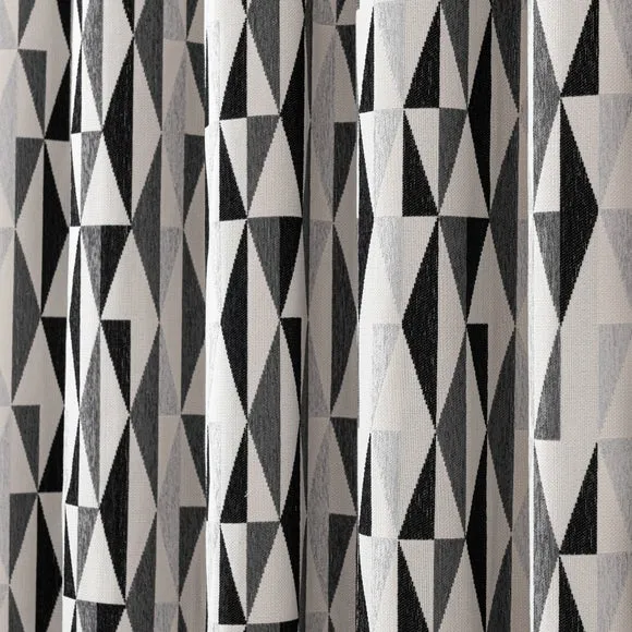 Elements Triangles Eyelet Curtains 3