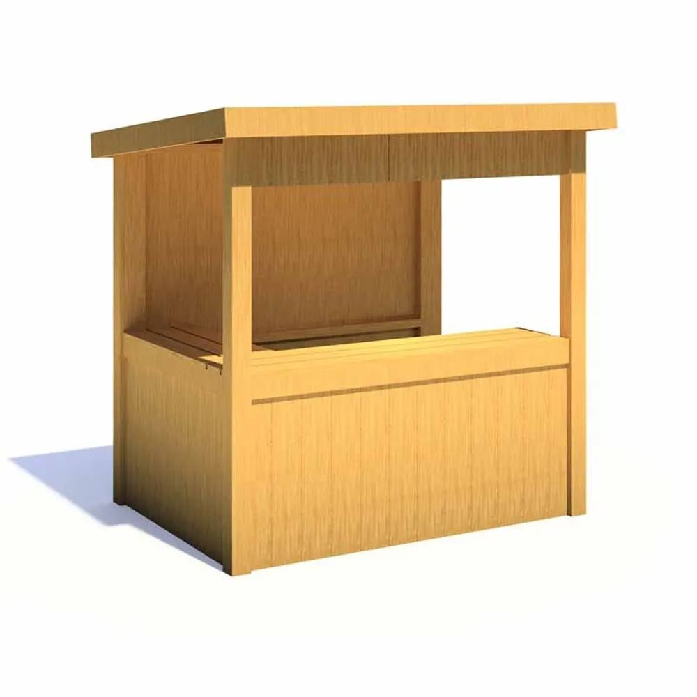 Shires Little Shopper Little House - L119 x W119 x H140.9 cm in Light Brown 3