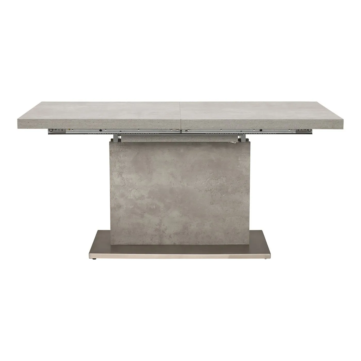 Halmstad Extending Dining Table 160Cm, Grey Concrete Effect | Barker & Stonehouse 3