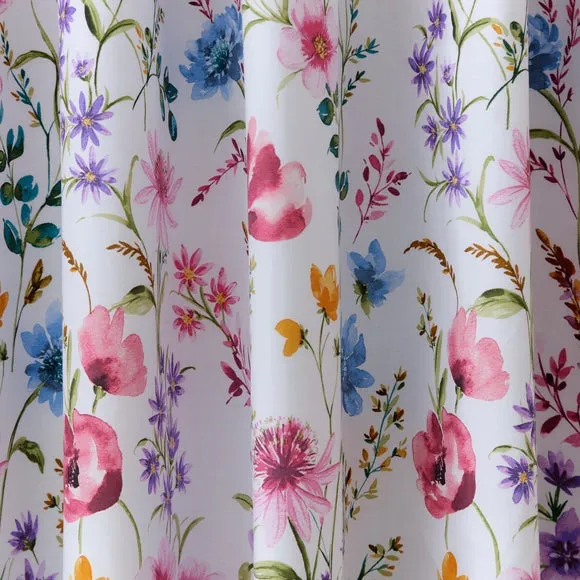 Foxley Ditsy Blackout Eyelet Curtains 3