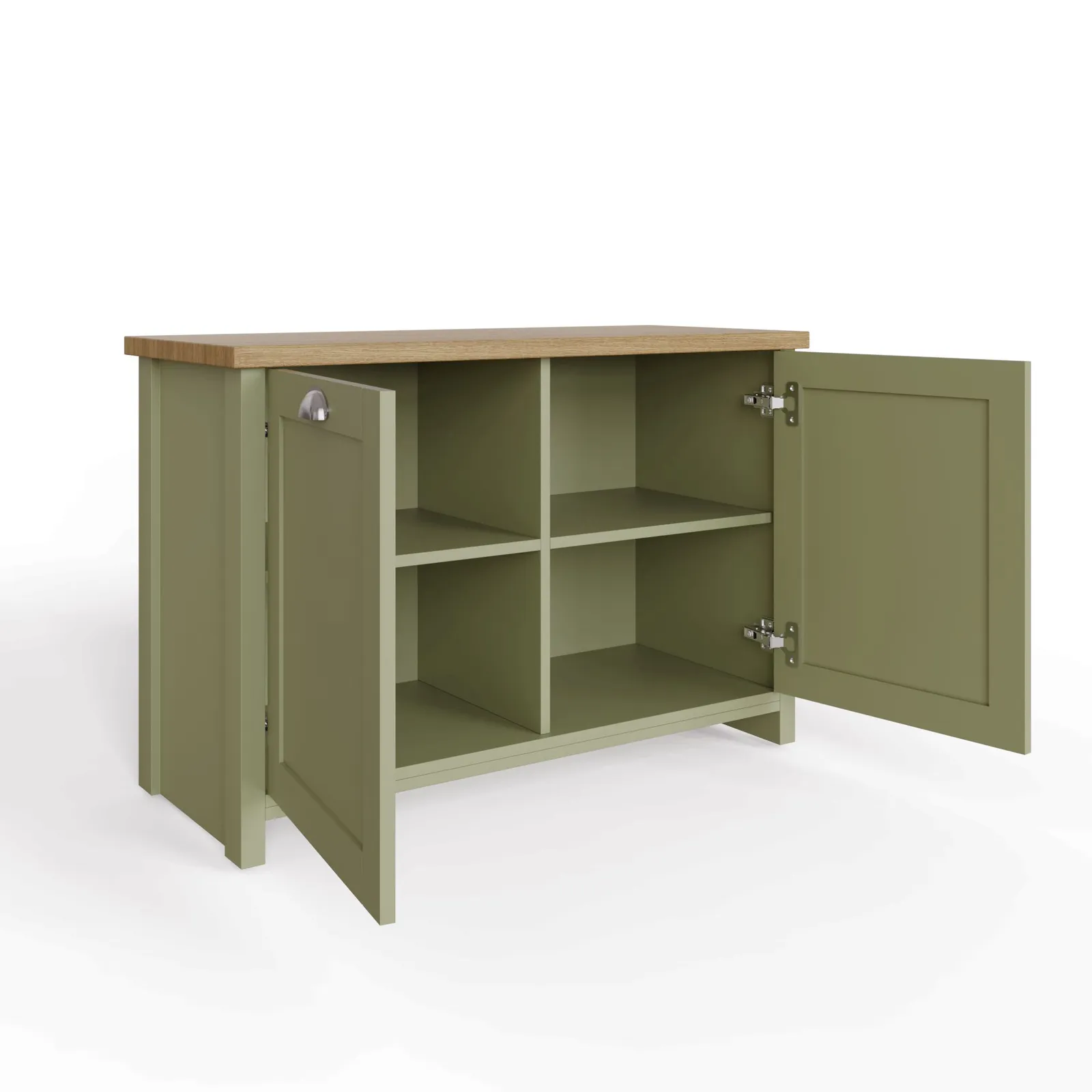 GFW Lancaster Shoe Storage in Green 4
