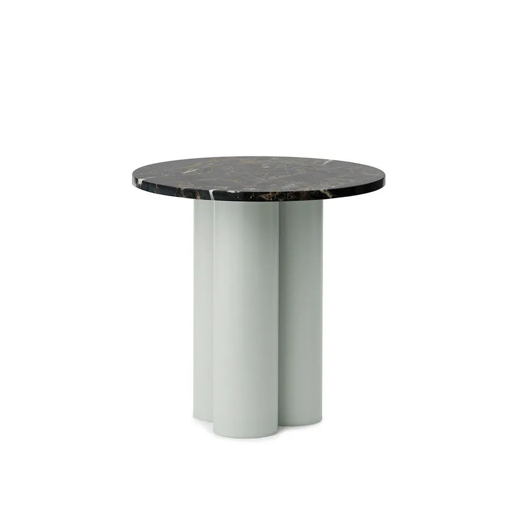 Normann Copenhagen Dit Side Table Sand Base Portoro Gold Top 2