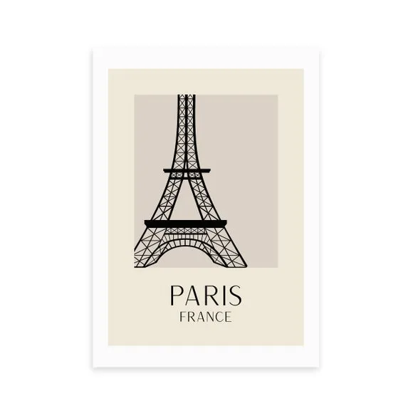 East End Prints Paris Print 2