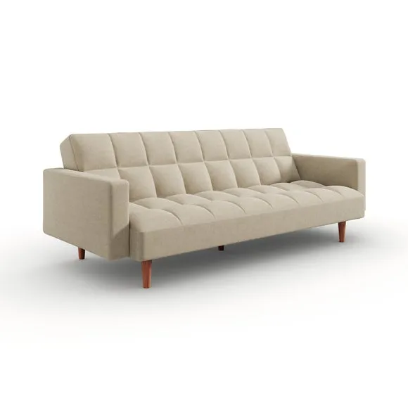 Waffle Chenille Clic Clac Sofa Bed 5