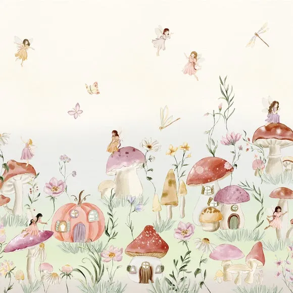 Fairy Garden Wall Mural 4