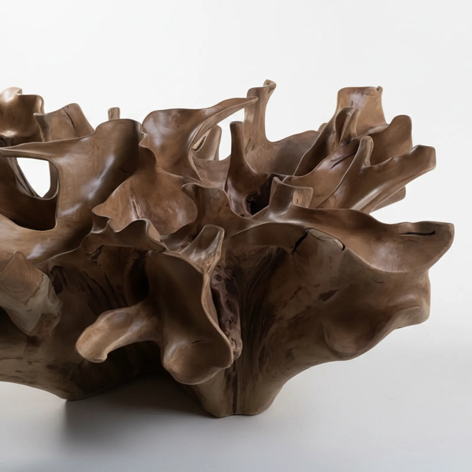 Wistman Coffee Table Square Carved, Teak Wood | Barker & Stonehouse 5