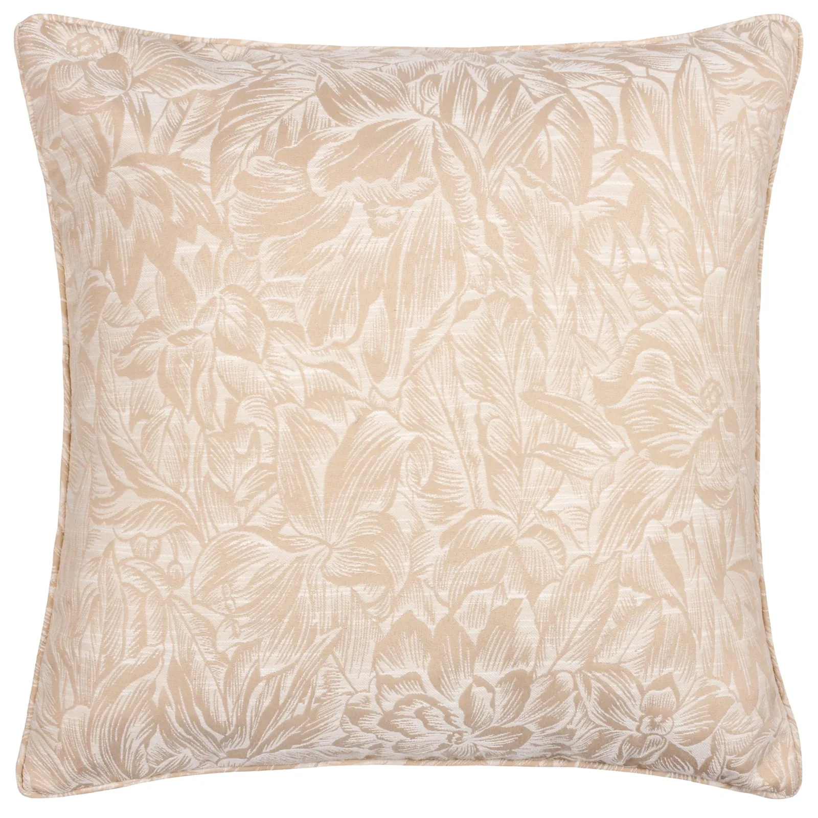 Wylder Grantley Jacquard Polyester Filled Cushion in Natural 2