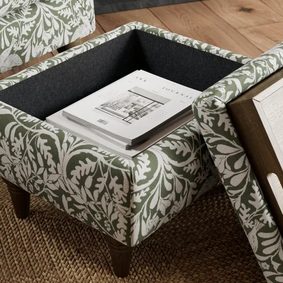 Charnwood Alora Chenille Storage Footstool 3