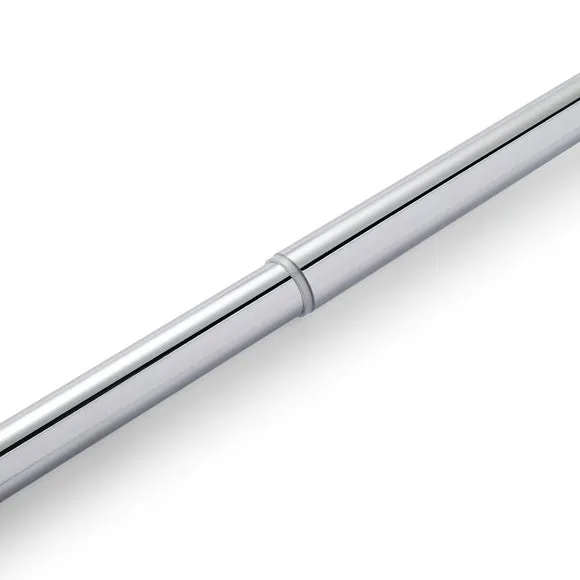 Cylinder Extendable Metal Eyelet Curtain Pole 3