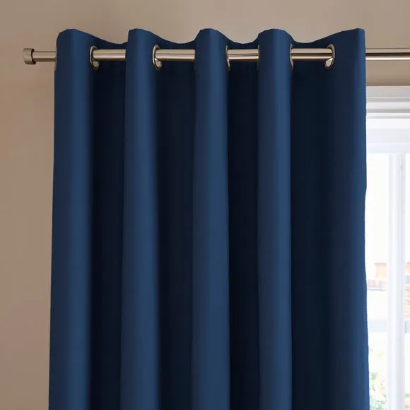 Berlin Blackout Eyelet Curtains 1