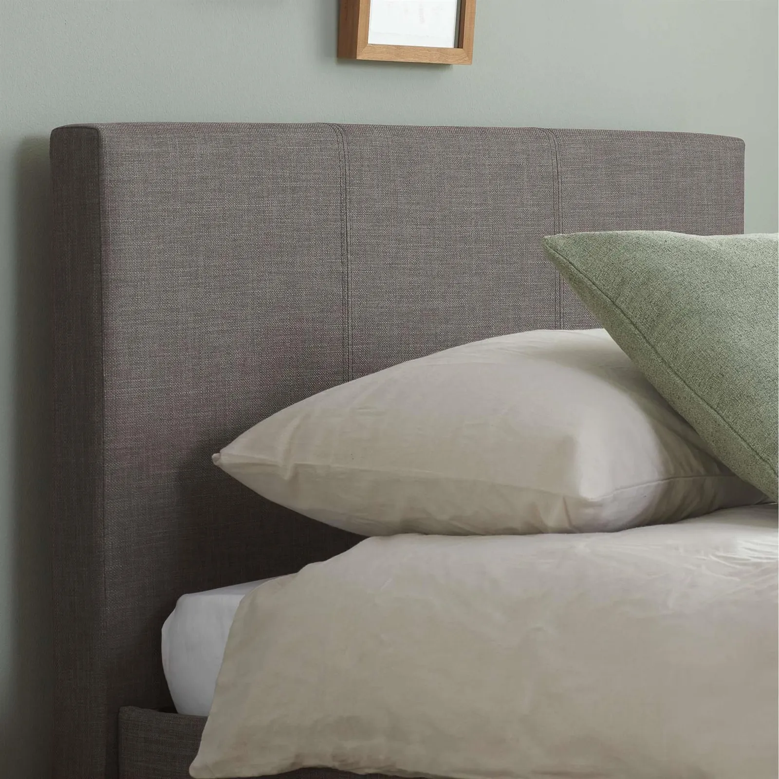 Birlea Bed Frame & Mattress Grey Fabric Sleepsoul Paris 3