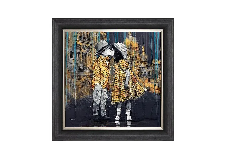 Les Petits Amoureux Framed Picture